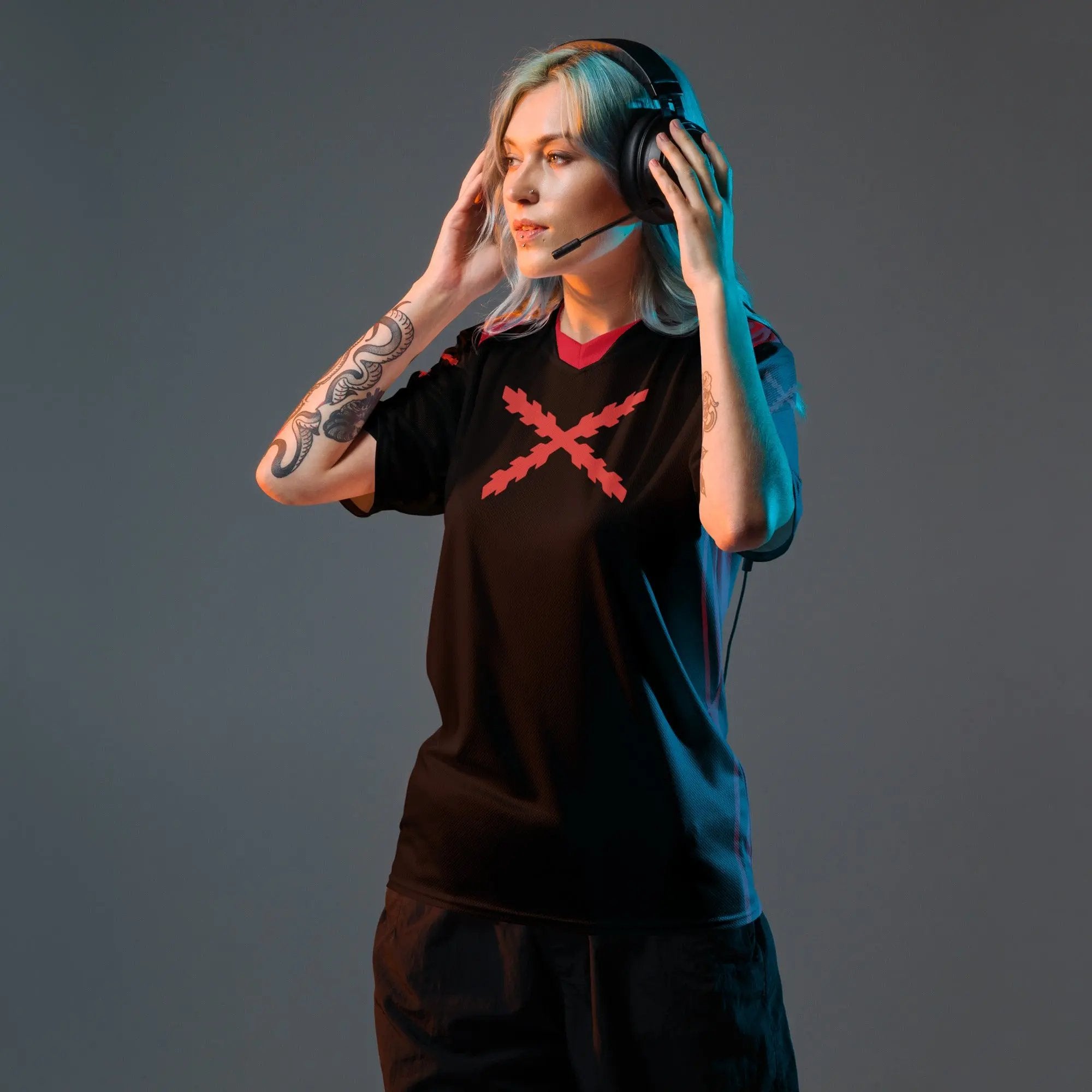 Comprar Camiseta de deporte reciclada unisex Cruz de Borgoña La Flamenca de Borgoña Bandera España