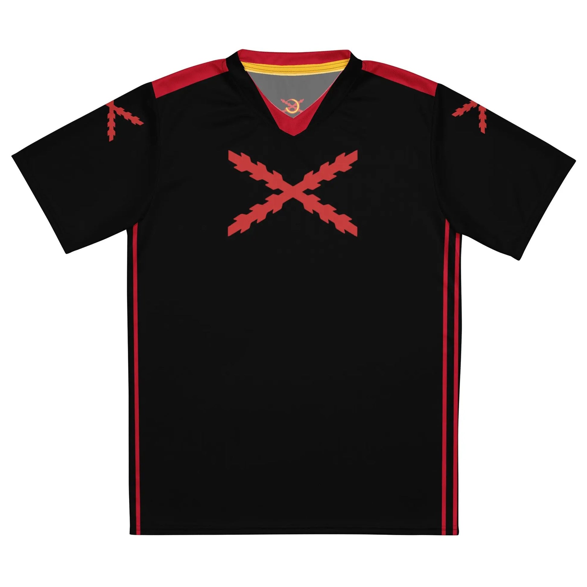 Comprar Camiseta de deporte reciclada unisex Cruz de Borgoña La Flamenca de Borgoña Bandera España