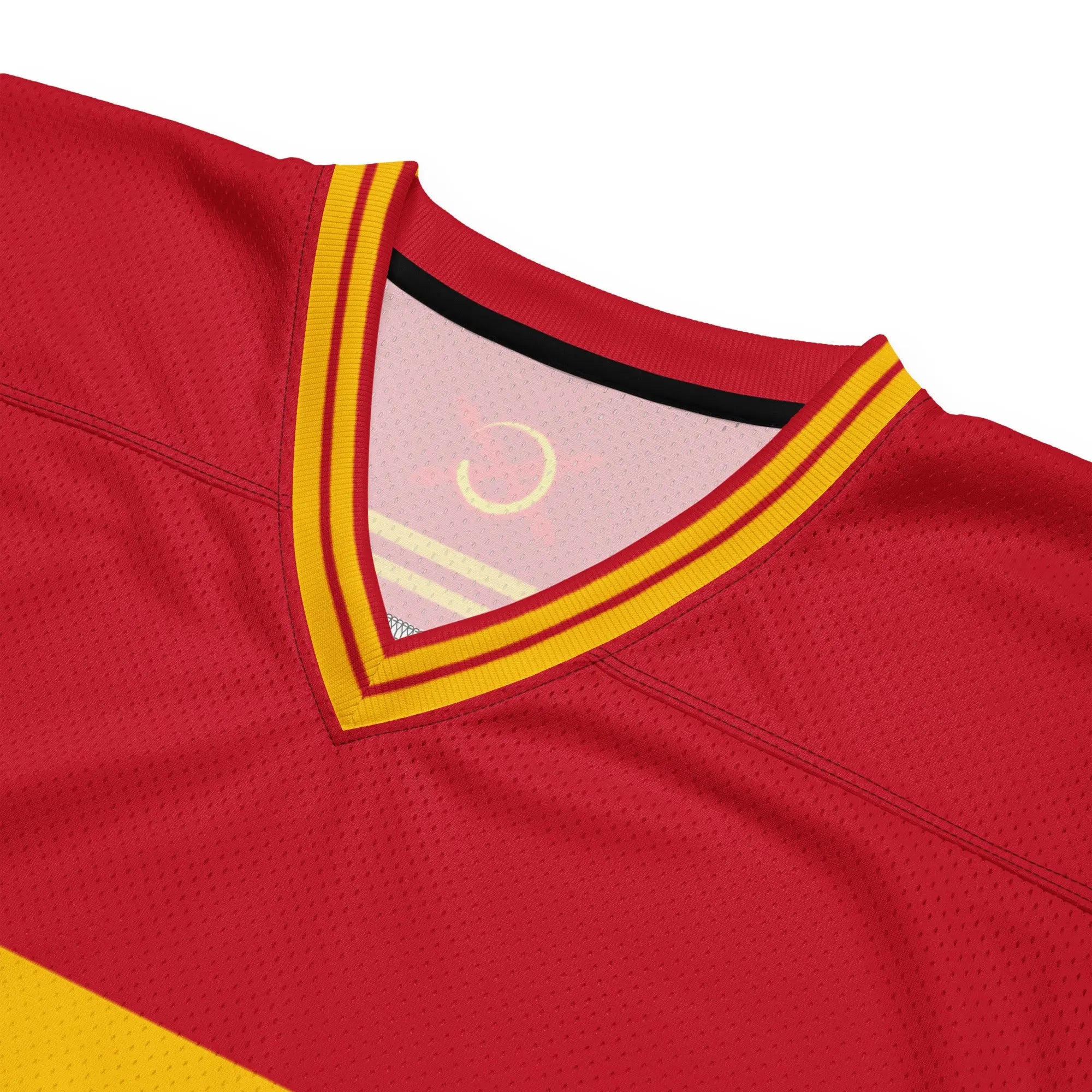 Comprar Camiseta de fútbol americano Bandera España La Flamenca de Borgoña Bandera España