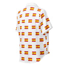 Comprar Camiseta de pijama de manga corta Blanco Bandera España con ribete La Flamenca de Borgoña Bandera España