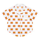Comprar Camiseta de pijama de manga corta Blanco Bandera España con ribete La Flamenca de Borgoña Bandera España