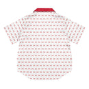 Comprar Camiseta de pijama de manga corta Cruz de Borgoña con ribete La Flamenca de Borgoña Bandera España