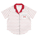 Comprar Camiseta de pijama de manga corta Cruz de Borgoña con ribete La Flamenca de Borgoña Bandera España