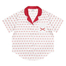 Comprar Camiseta de pijama de manga corta Cruz de Borgoña con ribete La Flamenca de Borgoña Bandera España