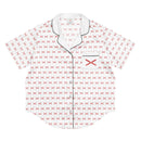 Comprar Camiseta de pijama de manga corta Cruz de Borgoña con ribete La Flamenca de Borgoña Bandera España