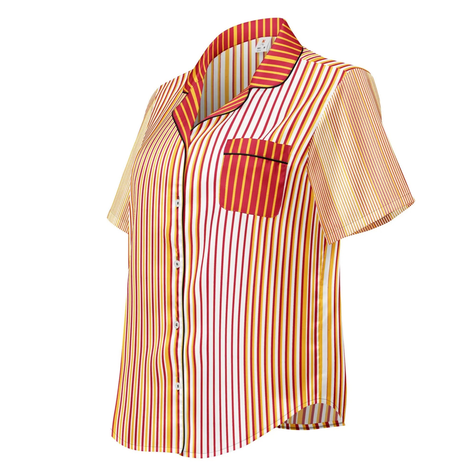 Comprar Camiseta de pijama de manga corta Líneas La Flamenca de Borgoña Bandera España