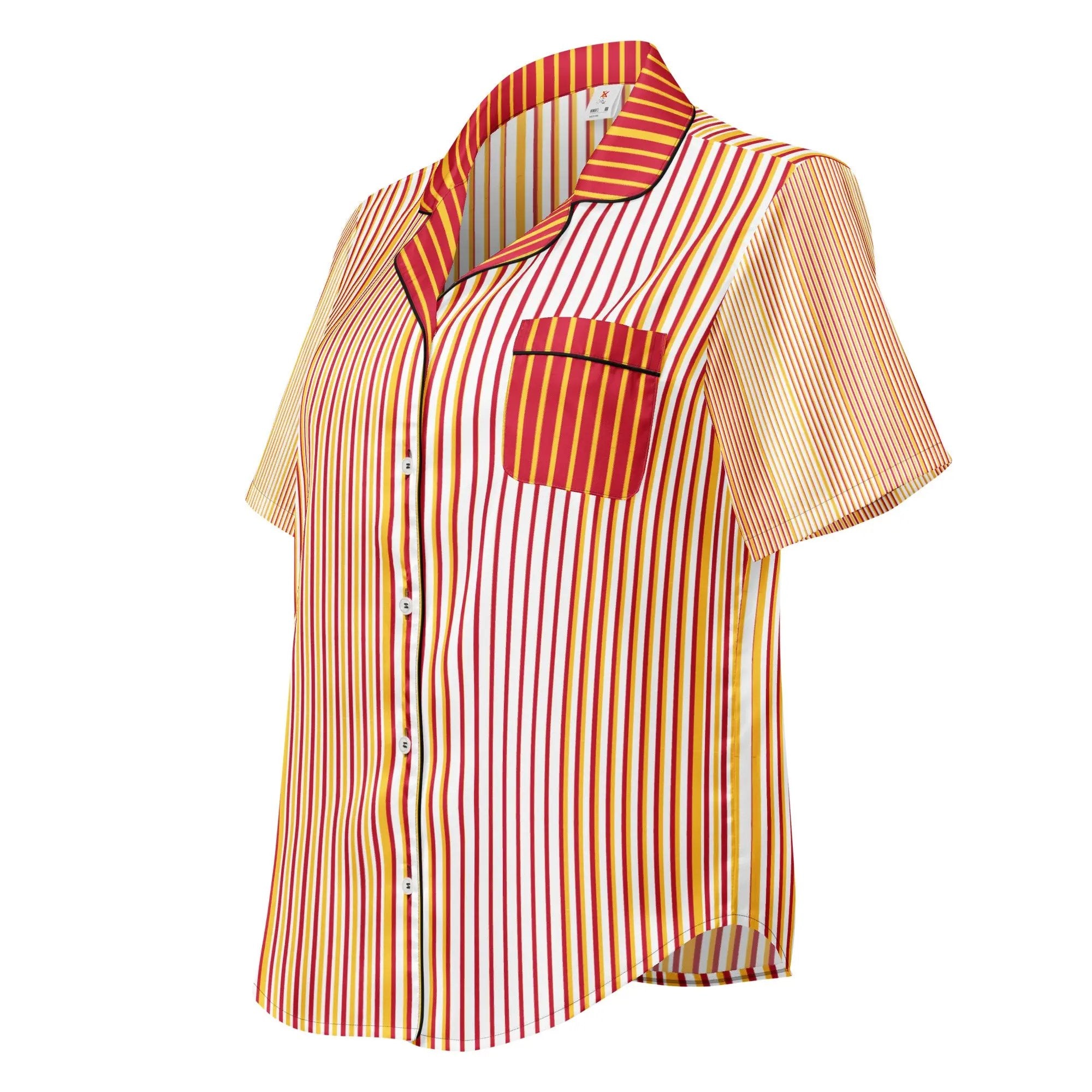 Comprar Camiseta de pijama de manga corta Líneas La Flamenca de Borgoña Bandera España