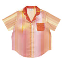 Comprar Camiseta de pijama de manga corta Líneas La Flamenca de Borgoña Bandera España