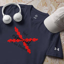 Comprar Camiseta deportiva Under Armour® "Ser español es un Honor" La Flamenca de Borgoña Bandera España