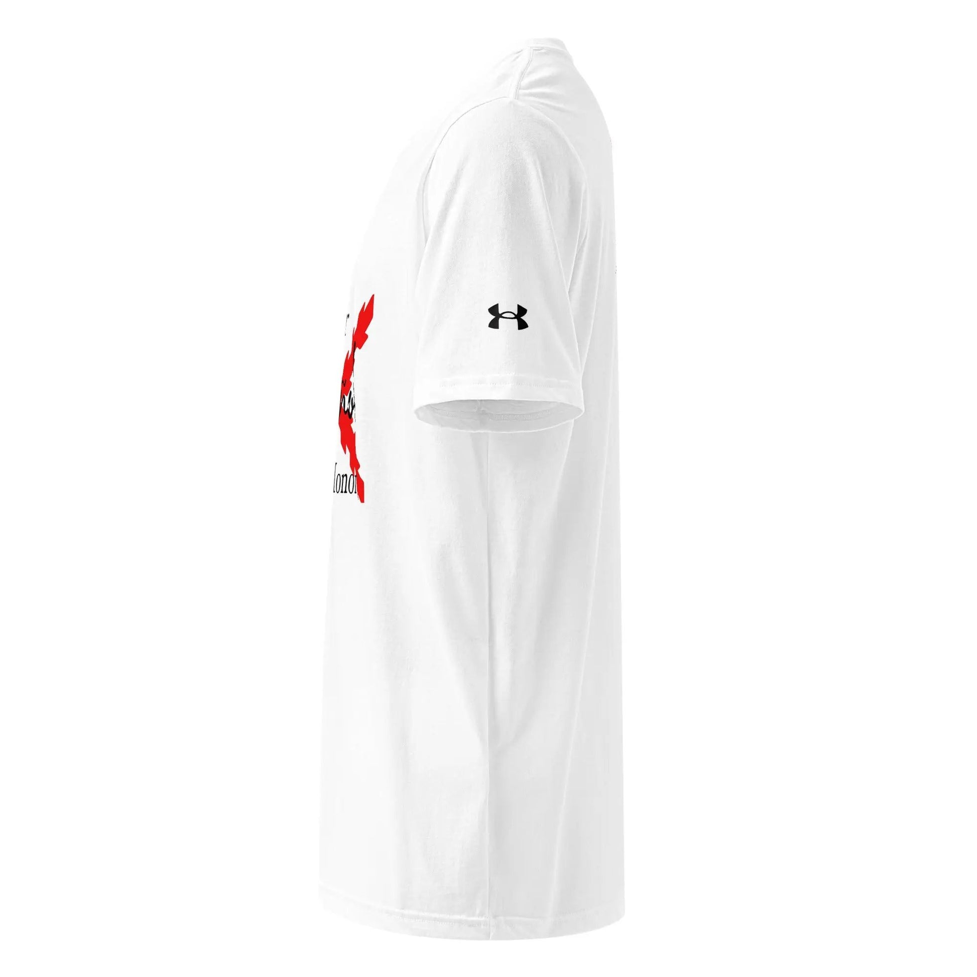 Comprar Camiseta deportiva Under Armour® "Ser español es un Honor" La Flamenca de Borgoña Bandera España