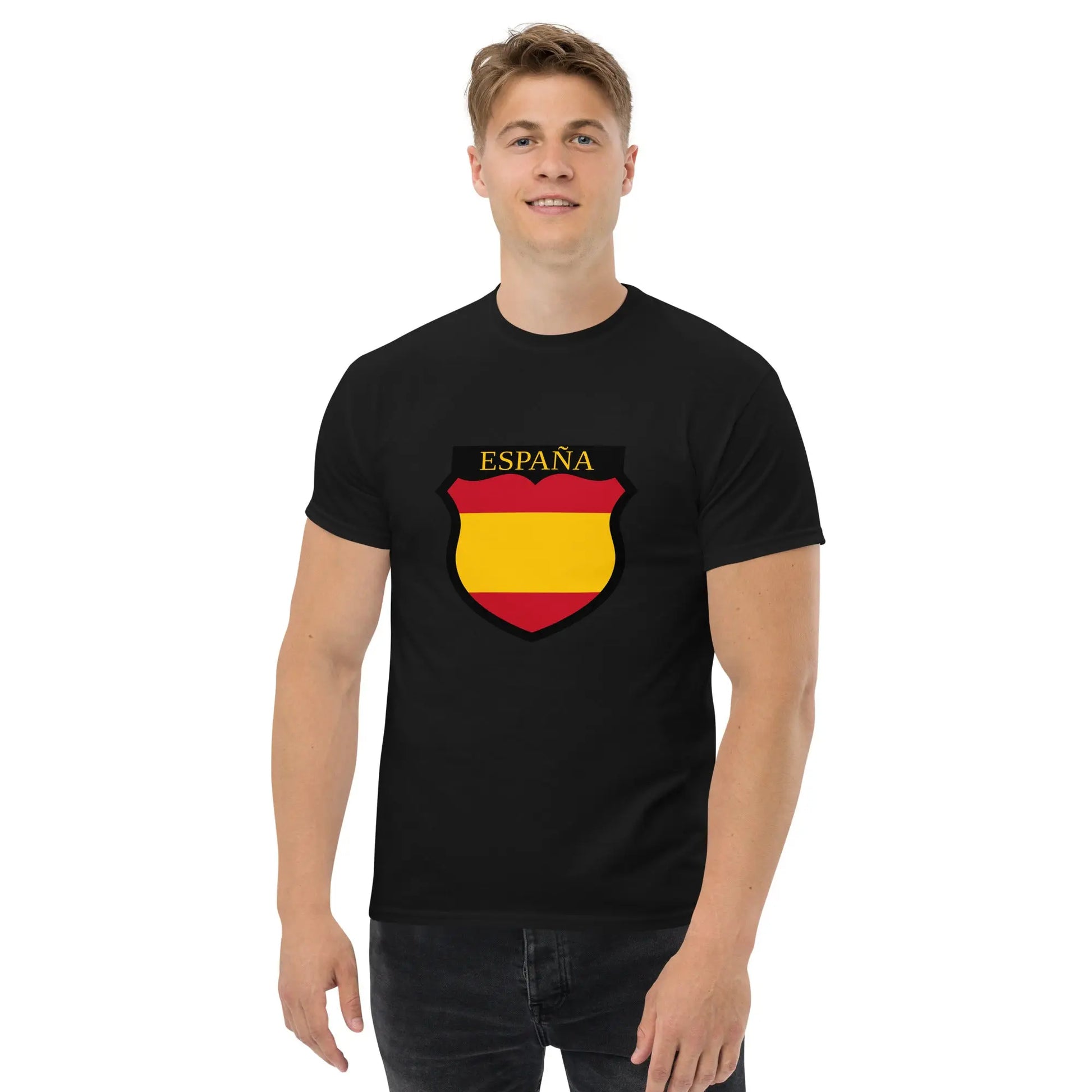 Comprar Camiseta hombre División Azul Bandera España La Flamenca de Borgoña Patricia Muñoz VOX