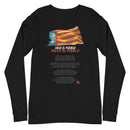 Comprar Camiseta Valencia Solo el pueblo salva al pueblo (con poema)- Manga larga Unisex Bandera España La Flamenca de Borgoña Patricia Muñoz VOX