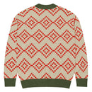 Comprar Cárdigan de punto Verde y marrón La Flamenca de Borgoña Bandera España