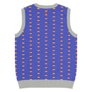 Comprar Chaleco Bandera España de punto con cuello pico La Flamenca de Borgoña Bandera España