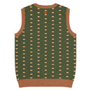 Comprar Chaleco Bandera de España de punto con cuello pico La Flamenca de Borgoña Bandera España