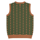 Comprar Chaleco Bandera de España de punto con cuello pico La Flamenca de Borgoña Bandera España