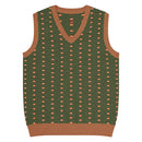 Comprar Chaleco Bandera de España de punto con cuello pico La Flamenca de Borgoña Bandera España