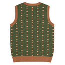 Comprar Chaleco Bandera de España de punto con cuello pico La Flamenca de Borgoña Bandera España