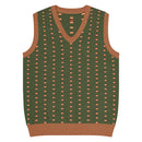 Comprar Chaleco Bandera de España de punto con cuello pico La Flamenca de Borgoña Bandera España