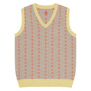 Comprar Chaleco Bandera de España de punto con cuello pico La Flamenca de Borgoña Bandera España