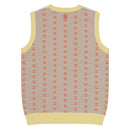 Comprar Chaleco Bandera de España de punto con cuello pico La Flamenca de Borgoña Bandera España