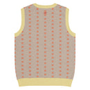 Comprar Chaleco Bandera de España de punto con cuello pico La Flamenca de Borgoña Bandera España