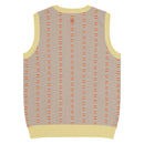 Comprar Chaleco Bandera de España de punto con cuello pico La Flamenca de Borgoña Bandera España