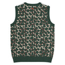 Comprar Chaleco Camuflaje de punto con cuello pico La Flamenca de Borgoña Bandera España