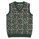 Comprar Chaleco Camuflaje de punto con cuello pico La Flamenca de Borgoña Bandera España