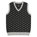 Comprar Chaleco Herraduras Caballista de punto con cuello pico La Flamenca de Borgoña Bandera España