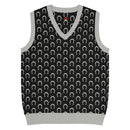 Comprar Chaleco Herraduras Caballista de punto con cuello pico La Flamenca de Borgoña Bandera España