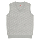 Comprar Chaleco Herraduras Caballista de punto con cuello pico La Flamenca de Borgoña Bandera España