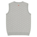 Comprar Chaleco Herraduras Caballista de punto con cuello pico La Flamenca de Borgoña Bandera España