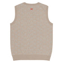 Comprar Chaleco Herraduras Caballista de punto con cuello pico La Flamenca de Borgoña Bandera España