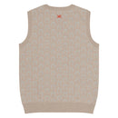 Comprar Chaleco Herraduras Caballista de punto con cuello pico La Flamenca de Borgoña Bandera España