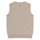 Comprar Chaleco Herraduras Caballista de punto con cuello pico La Flamenca de Borgoña Bandera España