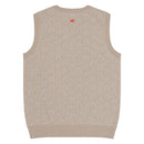 Comprar Chaleco Herraduras Caballista de punto con cuello pico La Flamenca de Borgoña Bandera España