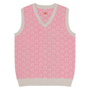 Comprar Chaleco Herraduras Caballista de punto con cuello pico - rosa La Flamenca de Borgoña Bandera España