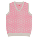 Comprar Chaleco Herraduras Caballista de punto con cuello pico - rosa La Flamenca de Borgoña Bandera España