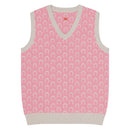 Comprar Chaleco Herraduras Caballista de punto con cuello pico - rosa La Flamenca de Borgoña Bandera España