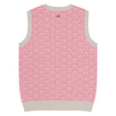 Comprar Chaleco Herraduras Caballista de punto con cuello pico - rosa La Flamenca de Borgoña Bandera España