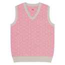 Comprar Chaleco Herraduras Caballista de punto con cuello pico - rosa La Flamenca de Borgoña Bandera España