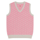 Comprar Chaleco Herraduras Caballista de punto con cuello pico - rosa La Flamenca de Borgoña Bandera España