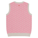 Comprar Chaleco Herraduras Caballista de punto con cuello pico - rosa La Flamenca de Borgoña Bandera España