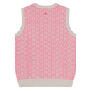 Comprar Chaleco Herraduras Caballista de punto con cuello pico - rosa La Flamenca de Borgoña Bandera España