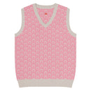 Comprar Chaleco Herraduras Caballista de punto con cuello pico - rosa La Flamenca de Borgoña Bandera España