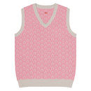 Comprar Chaleco Herraduras Caballista de punto con cuello pico - rosa La Flamenca de Borgoña Bandera España