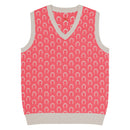 Comprar Chaleco Herraduras Caballista de punto con cuello pico - rosetón La Flamenca de Borgoña Bandera España