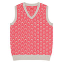 Comprar Chaleco Herraduras Caballista de punto con cuello pico - rosetón La Flamenca de Borgoña Bandera España