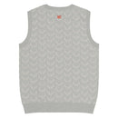 Comprar Chaleco de Cazador venao de punto con cuello pico La Flamenca de Borgoña Bandera España